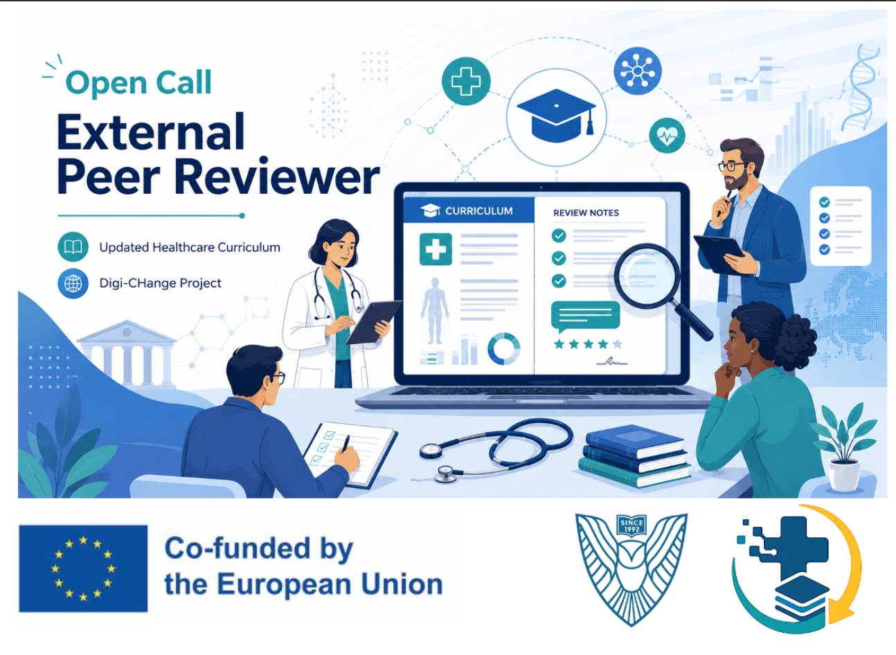 Open Call for Expressions of Interest - Digi-CHange Project External Peer Reviewer 