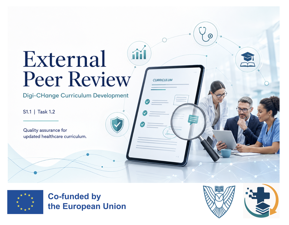 External Peer Review for Digi-CHange Curriculum Development